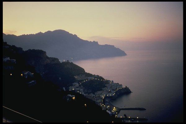 460055 Sunrise Over Amalfi Coast, Italy A4 Photo Print