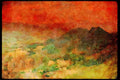 460058 Kowloon Under The Lion Rock, Hong Kong A4 Limited Edition Watercolour Print