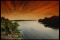 460067 Tropical River At Sunrise, Rio Nexpa, Mexico A4 Photo Print