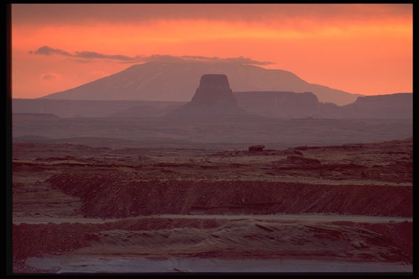 460072 Sunrise, Page, Arizona A4 Photo Print