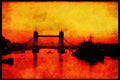 460075 Sunrise Over Tower Bridge, London A4 Limited Edition Watercolour Print