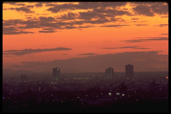 460080 Sunset Over Phoenix, Arizona A4 Photo Print
