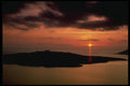 460094 Sunset, Volcanic Caldera, Santorini, Greece A4 Photo Print