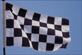 461009 Checkered Flag A4 Photo Print