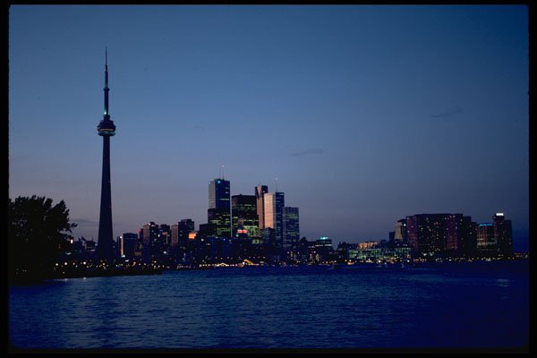 462000 Toronto Skyline A4 Photo Print