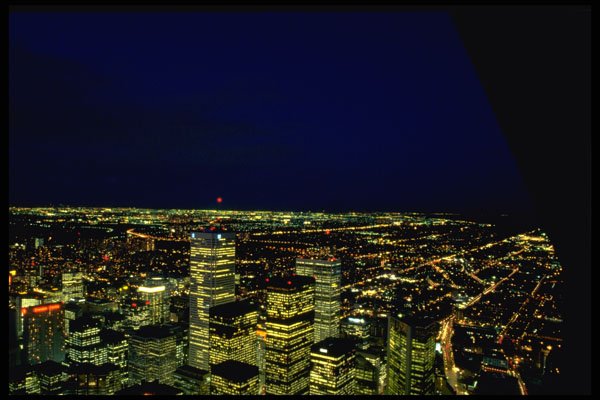 462002 Toronto Skyline A4 Photo Print