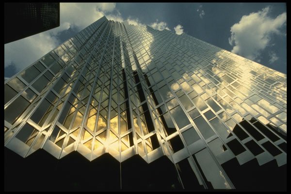 462011 Vertical View Of Royal Bank Tower A4 Photo Print