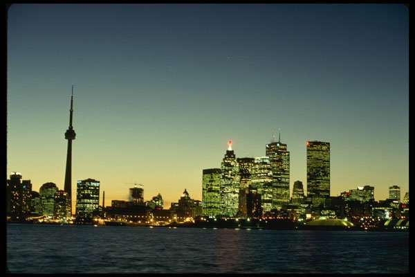 462038 Toronto Skyline A4 Photo Print