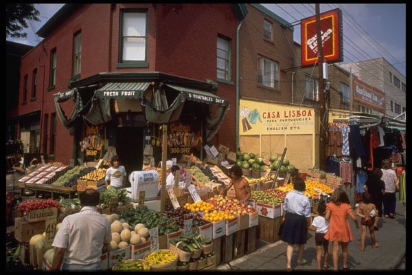 462070 Kensington Market A4 Photo Print