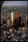462074 Aerial View From CN Tower A4 Photo Print
