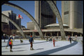 462078 Skating At Toronto City Hall A4 Photo Print
