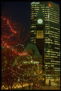 462080 Toronto At Christmas, Old City Hall A4 Photo Print