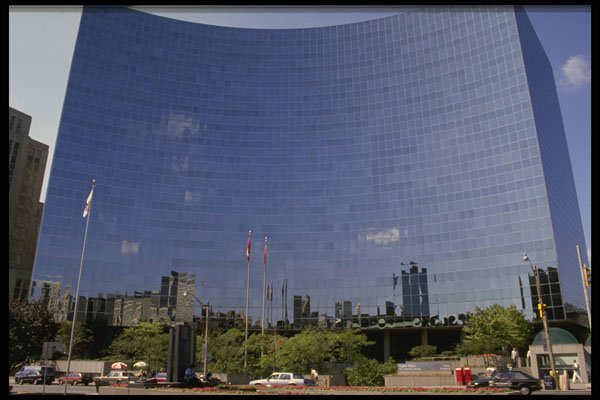 462097 Reflections Of A City A4 Photo Print