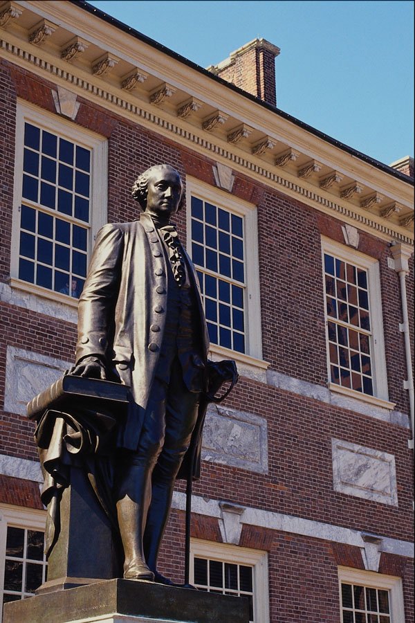 463000 George Washington Statue A4 Photo Print