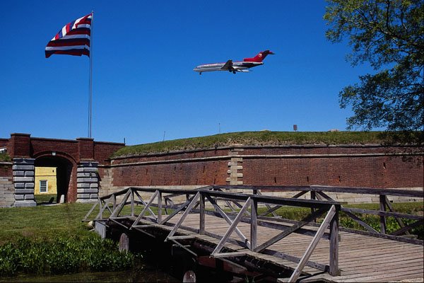 463019 Walls Of Old Fort Mifflin A4 Photo Print