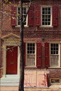 463024 Old Society Hill Home A4 Photo Print