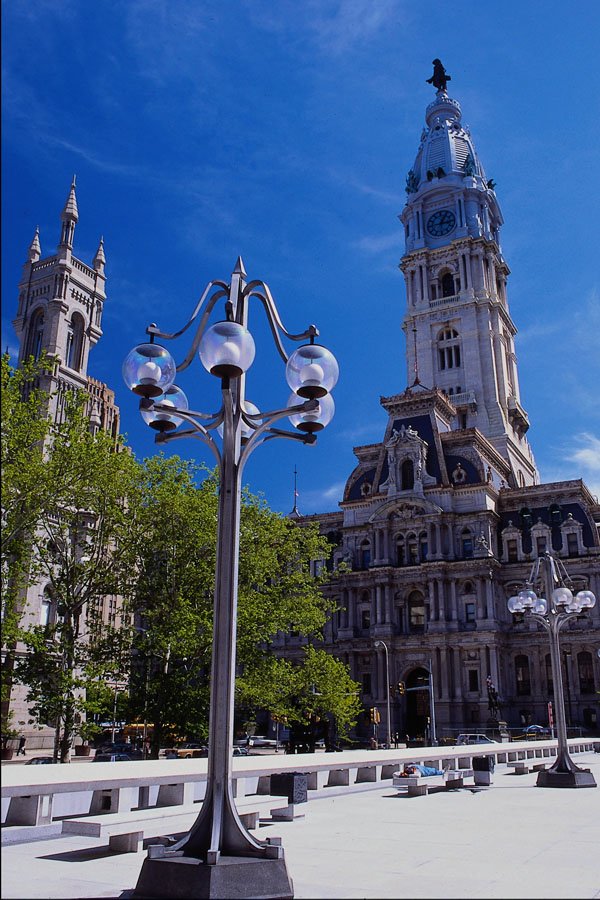 463025 Philadelphia City Hall A4 Photo Print