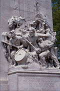 463026 Sculpture On Civil War Monument A4 Photo Print