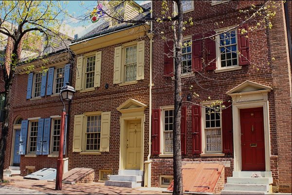 463070 Colorful Threesome, Society Hill A4 Photo Print