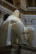 463073 Franklin Greets Visitors To His Institute A4 Photo Print