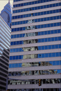 463081 Clock Tower's Reflected Image, Clock Tower And City Hall A4 Photo Print