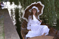 464029 Lady In White, England A4 Photo Print
