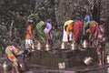 464087 Women Drawing Well Water, India A4 Photo Print
