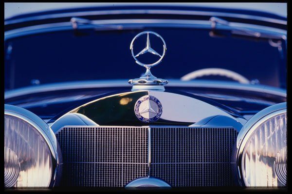 465000 1938 Mercedes 540K A4 Photo Print