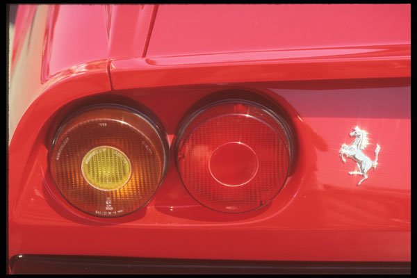 465001 Close up, Taillight, Ferrari A4 Photo Print