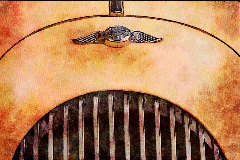 465006 1967 Morgan 4x4 A4 Limited Edition Watercolour Print
