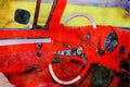 465007 1960 Chevrolet Impala A4 Limited Edition Watercolour Print