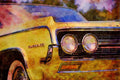 465027 1964 Oldsmobile Super 88 A4 Limited Edition Watercolour Print