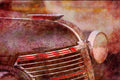 465034 1938 Chevrolet A4 Limited Edition Watercolour Print