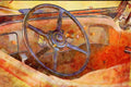 465053 1932 Packard Phaeton A4 Limited Edition Watercolour Print
