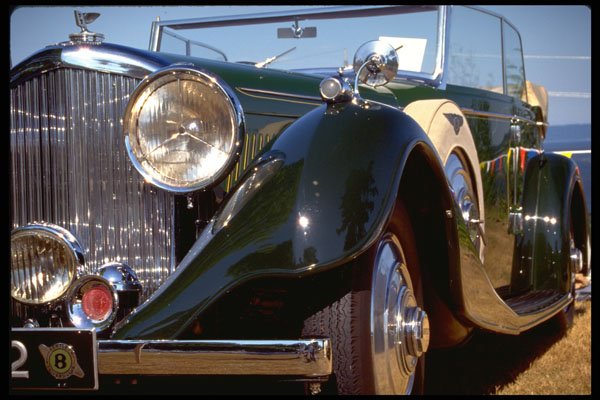 465066 1930's Bentley Convertible A4 Photo Print