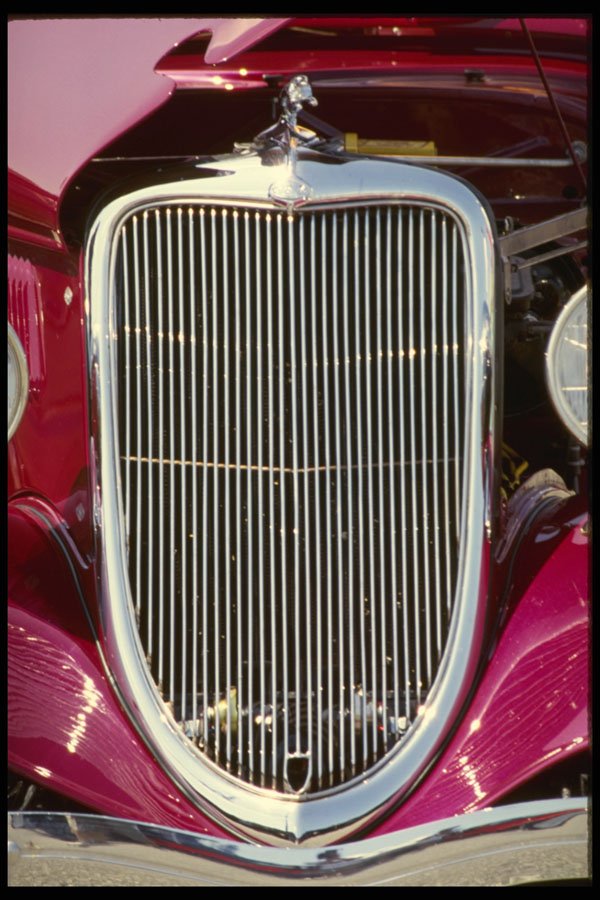 465079 Close up Of Hot Rod Grill A4 Photo Print