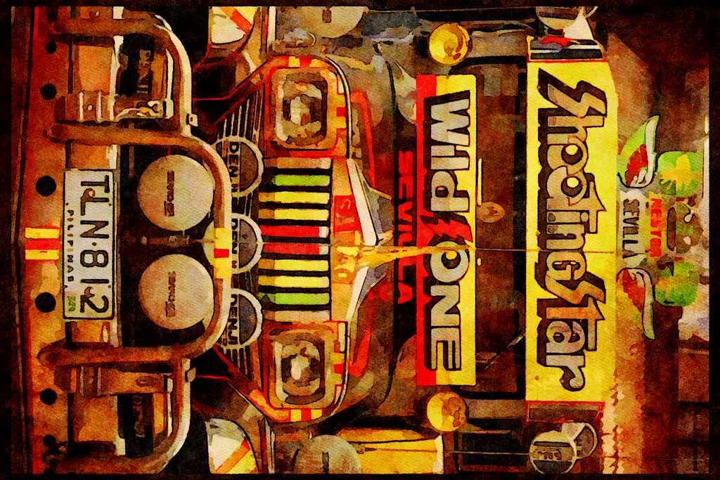 465085 Head On A4 Limited Edition Watercolour Print