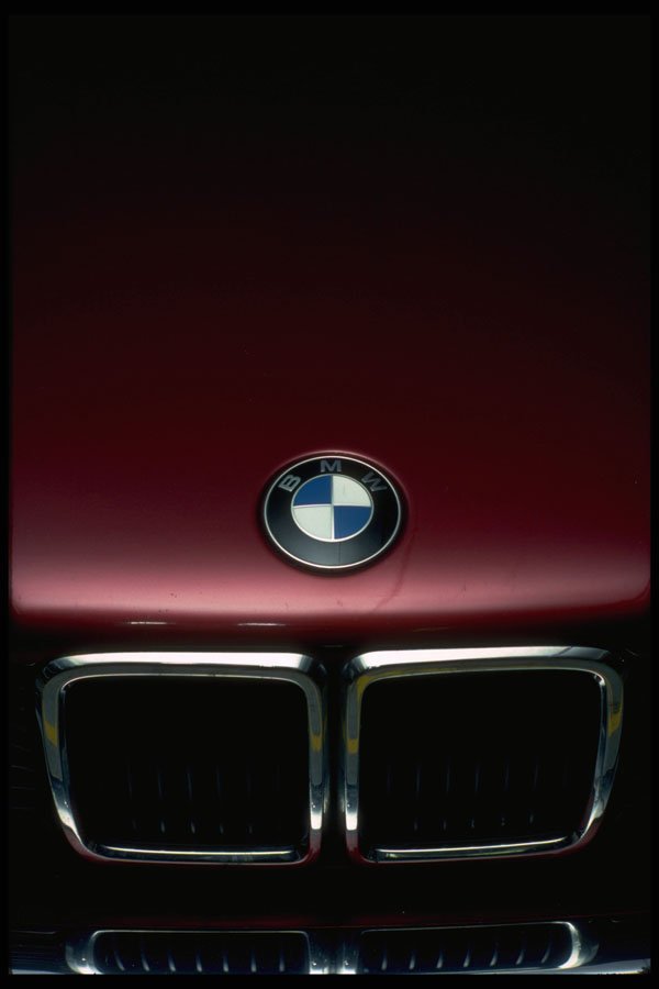 465089 BMW Front Emblem A4 Photo Print