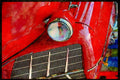 465097 Vintage Front End Grill A4 Limited Edition Watercolour Print
