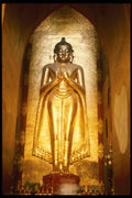 466016 Image Of Buddha, Pagan, Burma A4 Photo Print