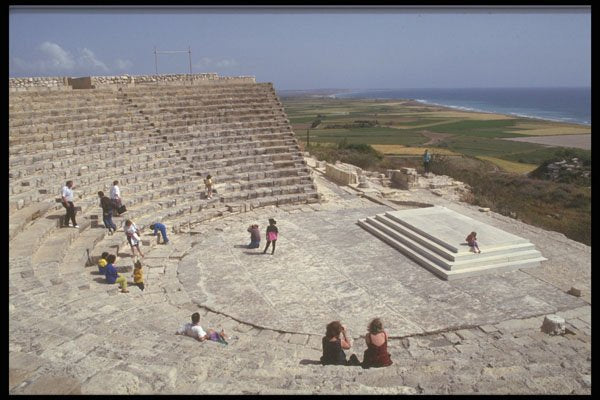 466054 Curium, Cyprus Near Limassol A4 Photo Print
