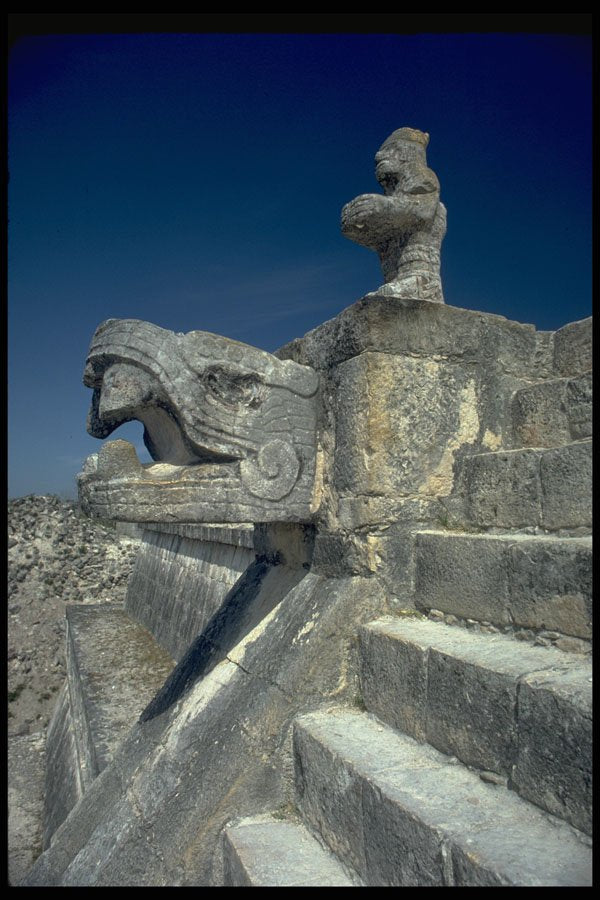 466058 Warriors' Temple, Chichen Itza, Yucatan, Mexico A4 Photo Print