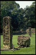 466062 Mayan Ruins At Copan, Guatemala A4 Photo Print