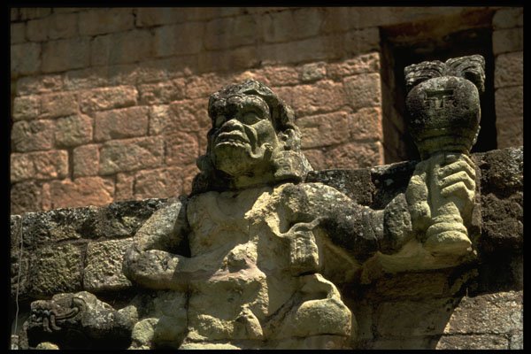 466063 Mayan Ruins At Copan, Guatemala A4 Photo Print