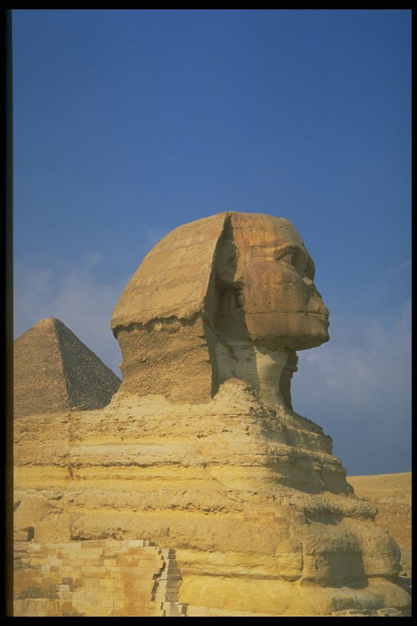 466068 Sphinx And Pyramids, Cairo, Egypt A4 Photo Print
