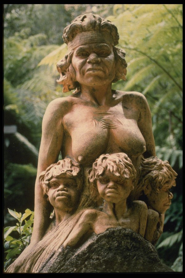 466076 Aboriginal Sculpture, Australia A4 Photo Print