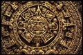 466079 Ancient Mayan Calendar, Cancun, Mexico A4 Photo Print