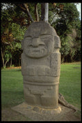 466091 Stone Idol, San Augustin, Columbia A4 Photo Print