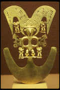 466096 Bogota Gold Museum Amulet, Columbia A4 Photo Print