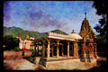 467004 Parvanatha Temple, Ranakpur, India A4 Limited Edition Watercolour Print